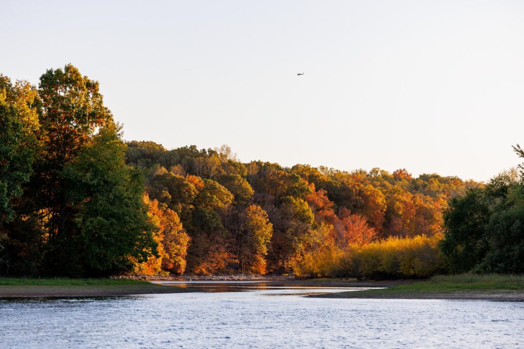 Beautiful views of the Cumberland River on the Nashville Side Trip