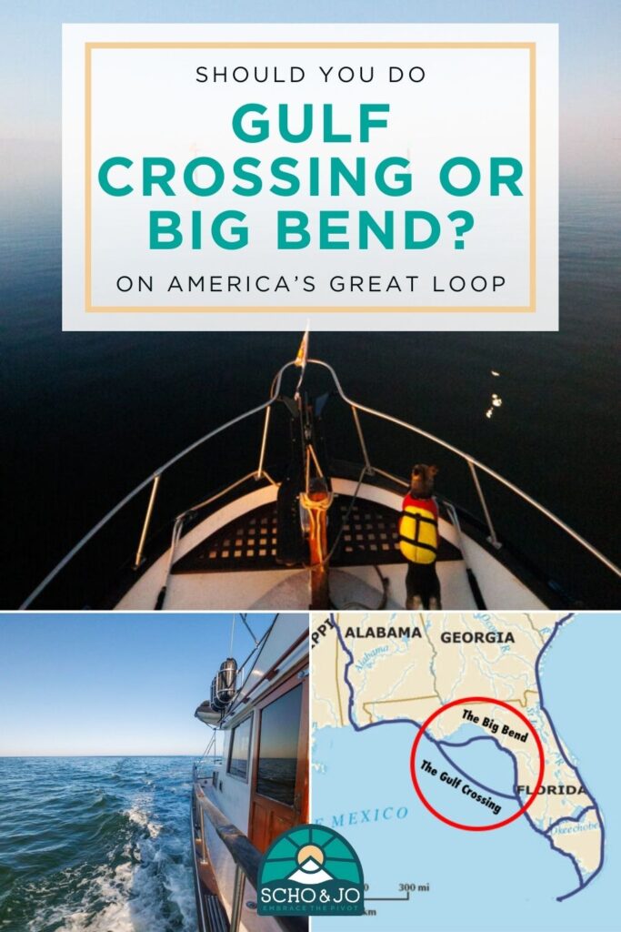 Gulf Crossing Vs. Big Bend | Boating Florida | America's Great Loop | Open Water Boating | How to boat the Great Loop | Boat Life | Sailing