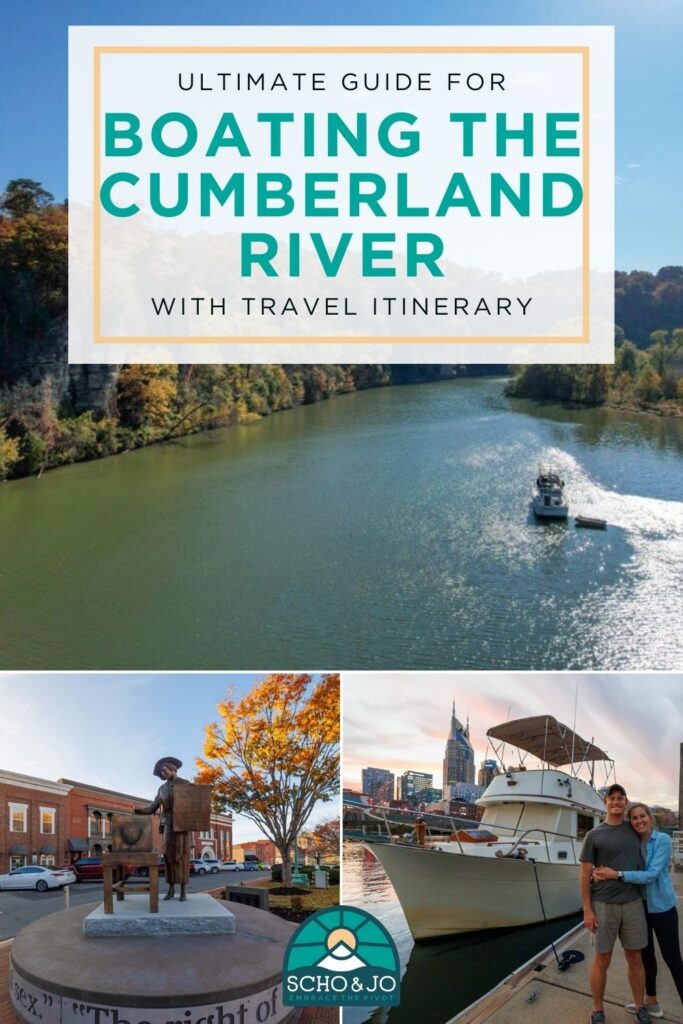 Boating the Nashville Side Trip | Boasting in Tennessee | Boating the Cumberland River | Nashville Boating Travel Itinerary | Everything you need to know about Boating to Nashville | America's Great Loop