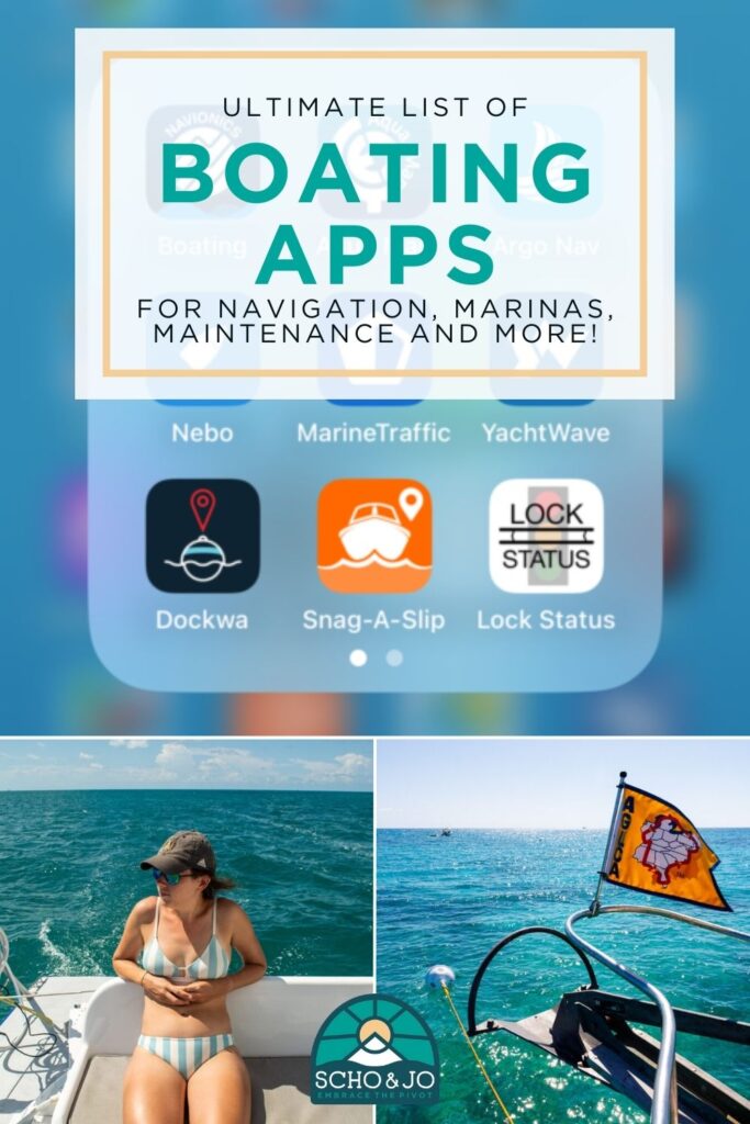 The Best Marine Navigation Apps and Other Boating Apps | Best Boat Apps | Boat Life | Sailing | Things you need for a boat | Living on a Boat
