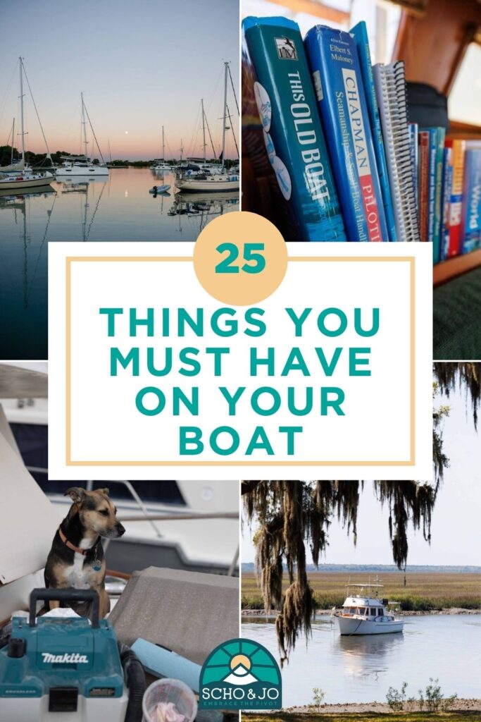 Boat Life Essentials | Things you need on a boat | America's Great Loop | Sailing | Living on a Boat | What to buy for a boat